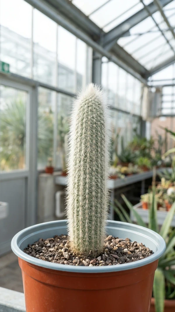 Cleistocactus strausii görseli - 2