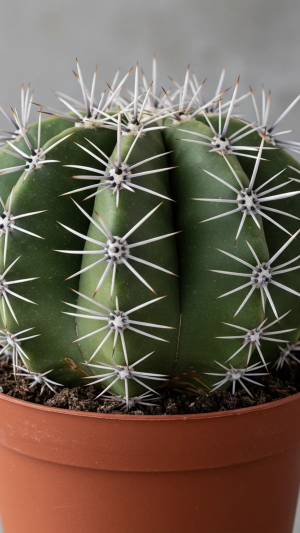 Astrophytum myriostigma var. nudum görseli - 9