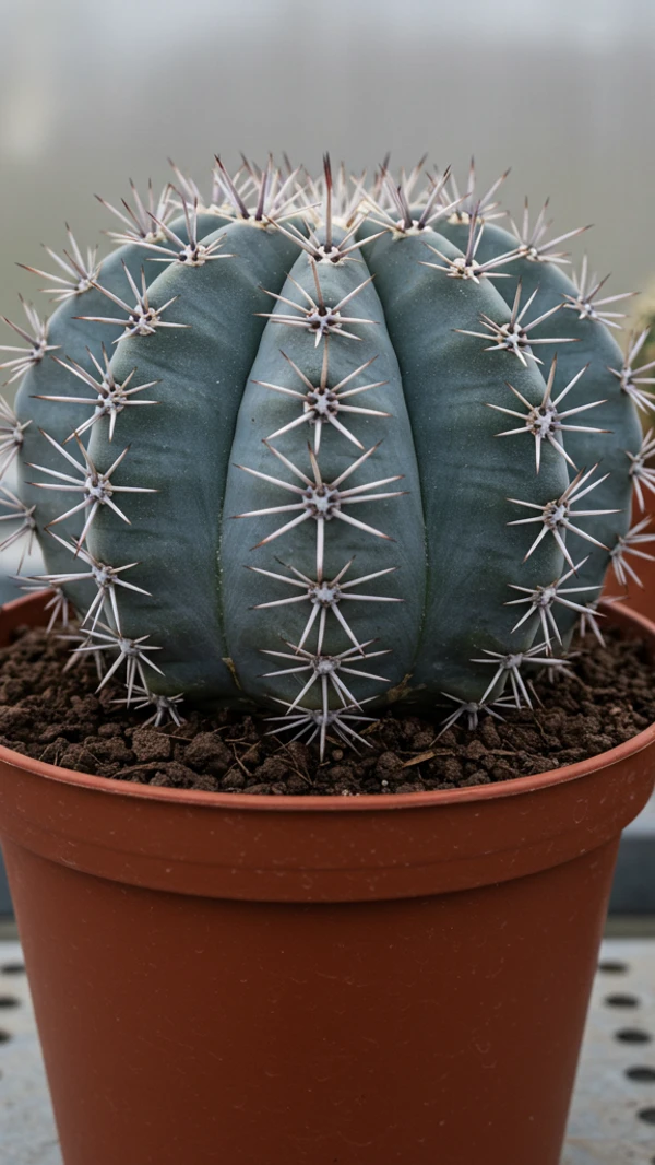 Astrophytum myriostigma var. nudum görseli - 9
